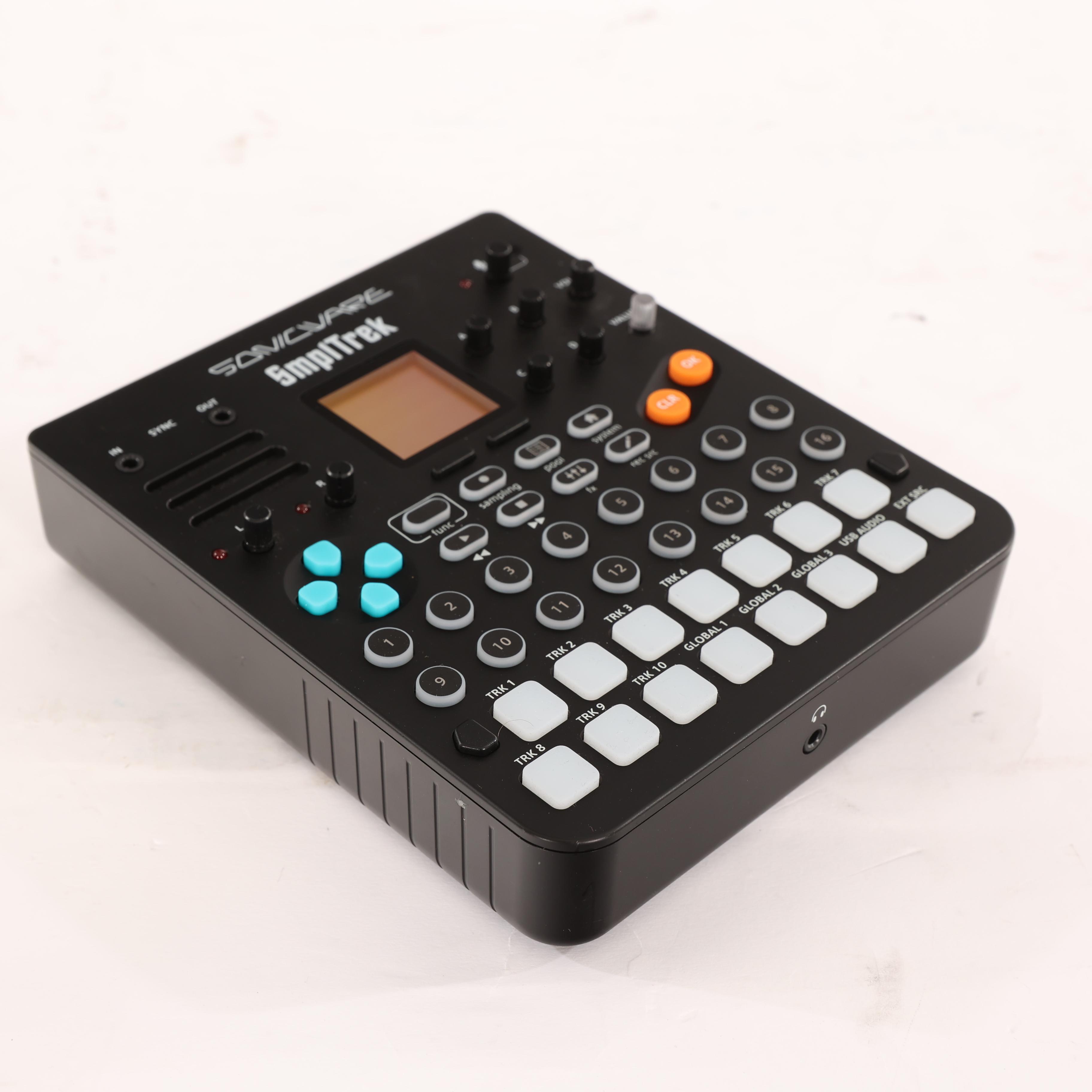 SonicWare SmplTrek Portable Production Sampler - Andertons Music Co.